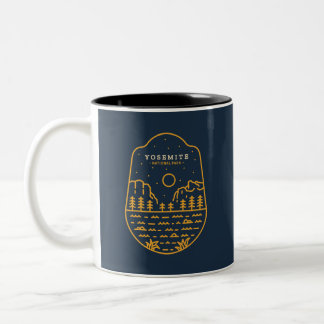 Caneca De Café Em Dois Tons Parque Nacional Yosemite