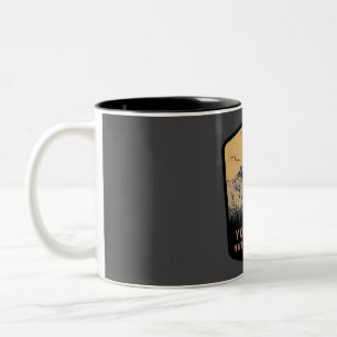 Caneca De Café Em Dois Tons Parque Nacional Yosemite
