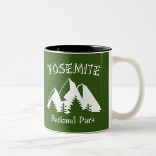 Caneca De Café Em Dois Tons Parque Nacional Yosemite