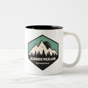 Caneca De Café Em Dois Tons Parque Provincial de Bluerock Wildland