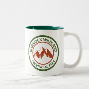 Caneca De Café Em Dois Tons Parque Provincial de Bluerock Wildland