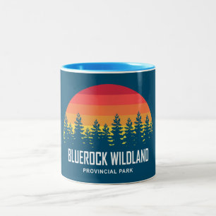 Caneca De Café Em Dois Tons Parque Provincial de Bluerock Wildland