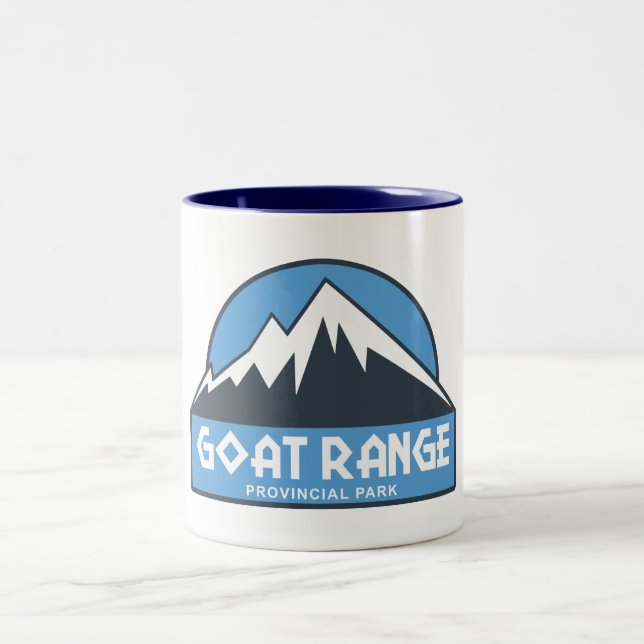 Caneca De Café Em Dois Tons Parque Provincial de Goat Range (Centro)
