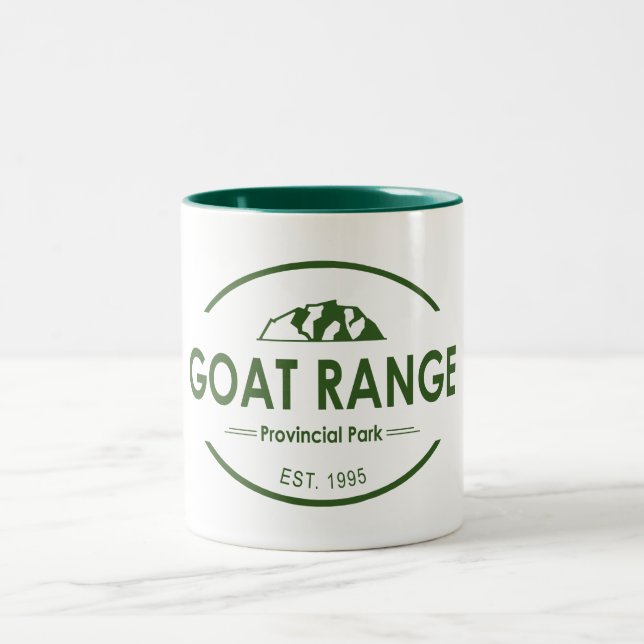 Caneca De Café Em Dois Tons Parque Provincial de Goat Range (Centro)