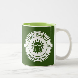 Caneca De Café Em Dois Tons Parque Provincial de Goat Range