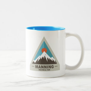 Caneca De Café Em Dois Tons Parque Provincial de Manning