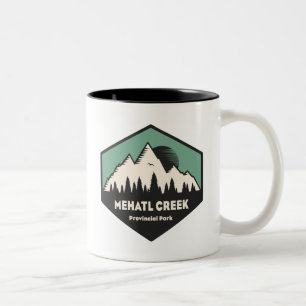 Caneca De Café Em Dois Tons Parque Provincial de Mehatl Creek