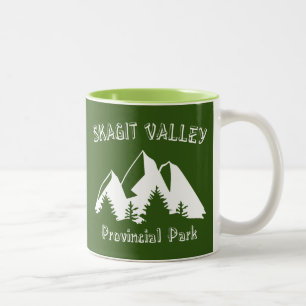 Caneca De Café Em Dois Tons Parque Provincial de Skagit Valley