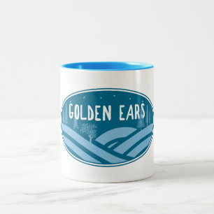 Caneca De Café Em Dois Tons Parque Provincial Golden Ears ao Ar Livre