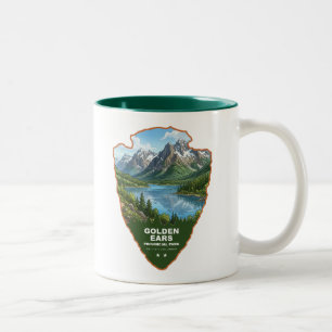 Caneca De Café Em Dois Tons Parque Provincial Golden Ears Arrowhead
