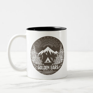 Caneca De Café Em Dois Tons Parque Provincial Golden Ears, Colúmbia Britânica
