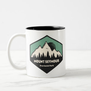 Caneca De Café Em Dois Tons Parque Provincial Mount Seymour