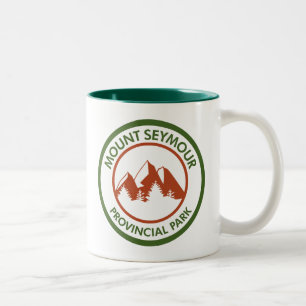 Caneca De Café Em Dois Tons Parque Provincial Mount Seymour
