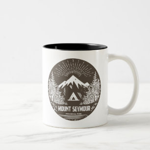 Caneca De Café Em Dois Tons Parque Provincial Mount Seymour