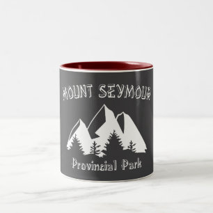 Caneca De Café Em Dois Tons Parque Provincial Mount Seymour