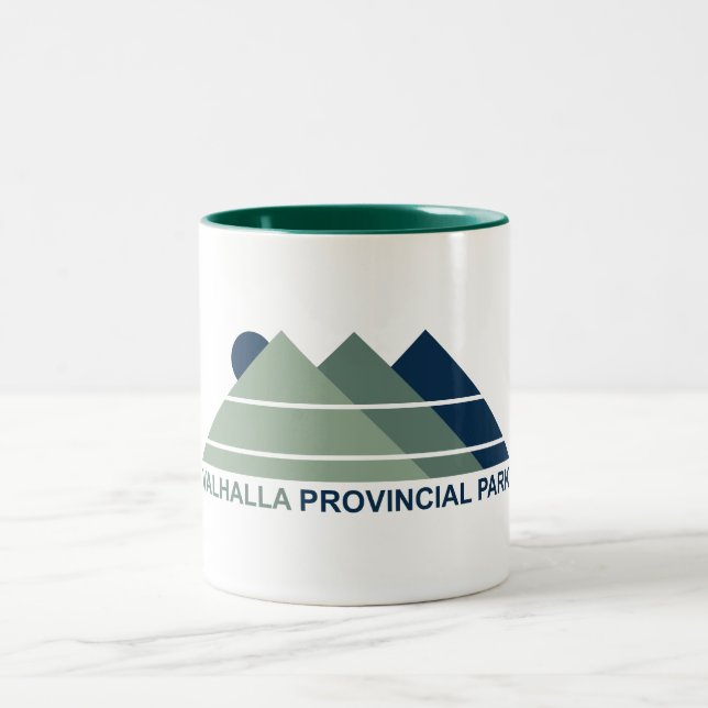 Caneca De Café Em Dois Tons Parque Provincial Valhalla Montanha Sol (Centro)