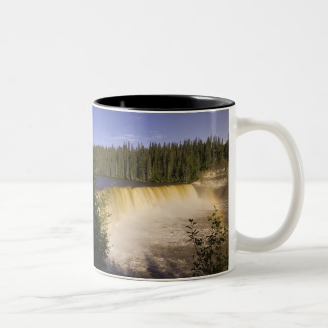 Caneca De Café Em Dois Tons Parque Territorial Lady Evelyn Falls, Noroeste (Direita)