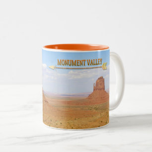 Caneca De Café Em Dois Tons Parque Tribal Monument Valley Navajo