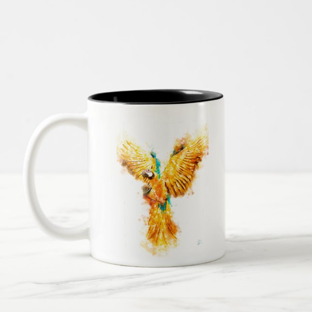 Caneca De Café Em Dois Tons Parrot (Esquerda)