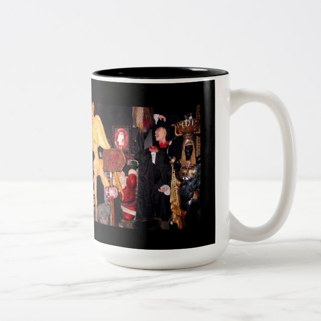 Caneca De Café Em Dois Tons Partido do Dia das Bruxas (Direita)