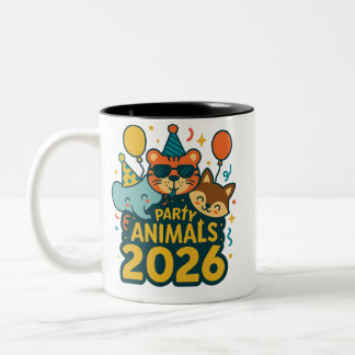 Caneca De Café Em Dois Tons Party Animals 2026