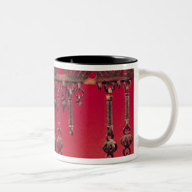 Caneca De Café Em Dois Tons Parure com pendentes do sino (Direita)