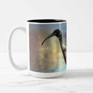 Caneca De Café Em Dois Tons Pássaro