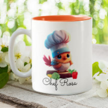 Pássaro de Chef Personalizado