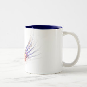 Caneca De Café Em Dois Tons Pássaro do fogo de Phoenix
