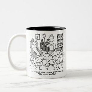 Caneca De Café Em Dois Tons Pastor ou pastor