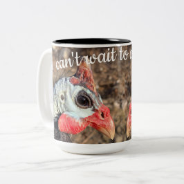 Caneca De Café Em Dois Tons Pata