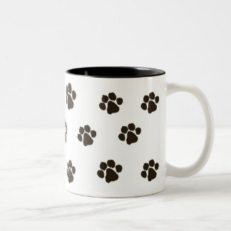 Caneca De Café Em Dois Tons Patas de urso