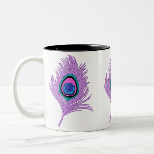Caneca De Café Em Dois Tons Patilha Orquídea (Esquerda)