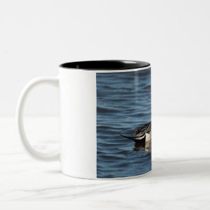 Caneca De Café Em Dois Tons Pato na Água