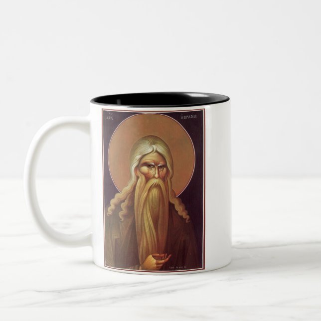 Caneca De Café Em Dois Tons Patriarca Abraham (Esquerda)