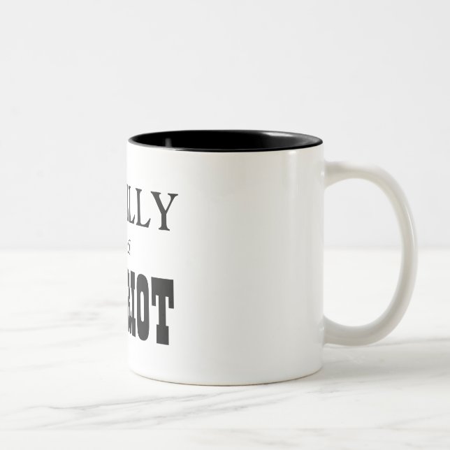 Caneca De Café Em Dois Tons Patriota de Bill O Reilly (Direita)