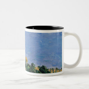 Caneca De Café Em Dois Tons Paul Cezanne   L'Estaque, vista da baía de Marse
