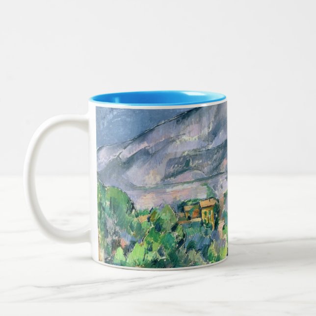 Caneca De Café Em Dois Tons Paul Cezanne | Mont Sainte-Victoire, 1900 (Esquerda)