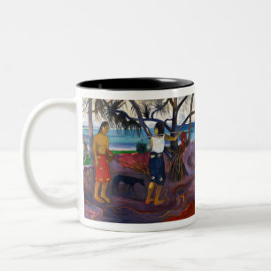 Caneca De Café Em Dois Tons Paul Gauguin  I Raro Te Oviri