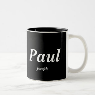 Caneca De Café Em Dois Tons Paul, Joseph