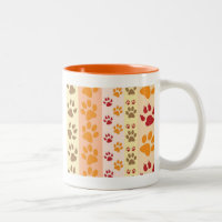 Paw Imprime Pentes De Cachorro Bonitos