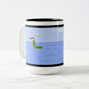 Caneca De Café Em Dois Tons Pea-Voyage I