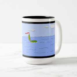 Caneca De Café Em Dois Tons Pea Vyage II