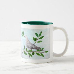 Caneca De Café Em Dois Tons Peace Mug