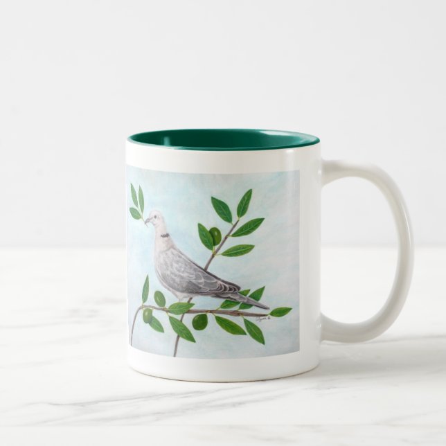 Caneca De Café Em Dois Tons Peace Mug (Direita)