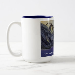 Caneca De Café Em Dois Tons Peak Valley Mug