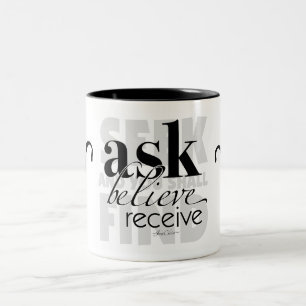 Caneca De Café Em Dois Tons Peça acreditam recebem