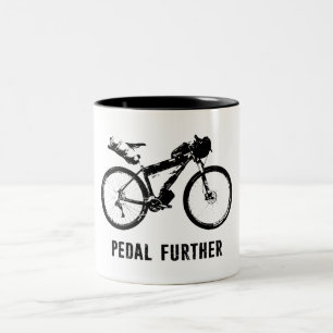 Caneca De Café Em Dois Tons Pedal para Bikepacking