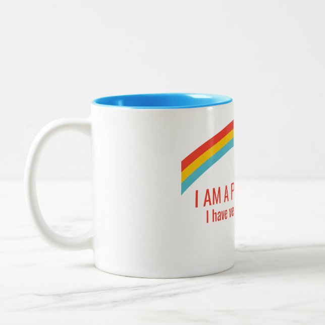 Caneca De Café Em Dois Tons Pediatra Mug (Esquerda)