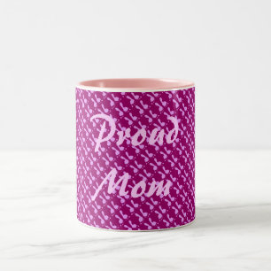 Caneca De Café Em Dois Tons Pegadas de Bebê (Rapariga)